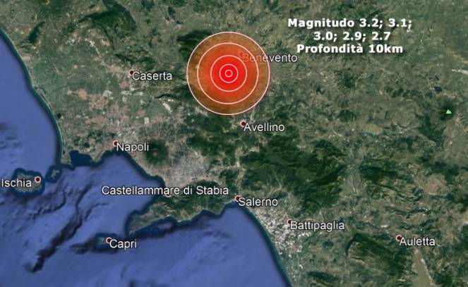 Terremoto nel Sannio, anche l’Irpinia nella “zona rossa”: ecco i comuni
