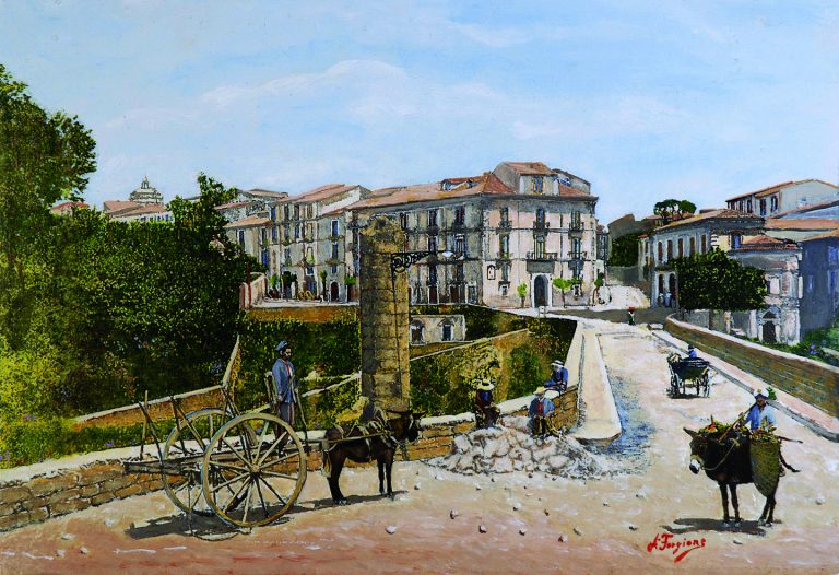 Avellino, il viaggio tra i colori del passato dell’artista Antonio Forgione