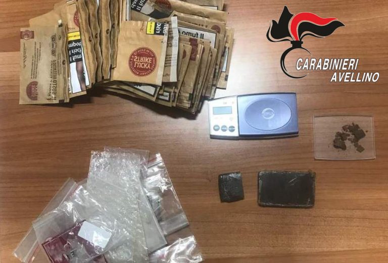 Spaccio di sostanze stupefacenti , pusher 50enne finisce in manette