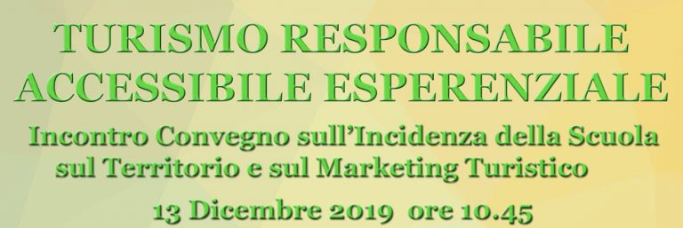 All’istituto “Amabile” turismo e promozione del territorio