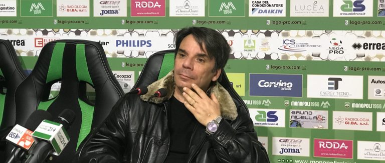Monopoli-Avellino, Capuano: “Vinto con merito, Silvestri come Modric”