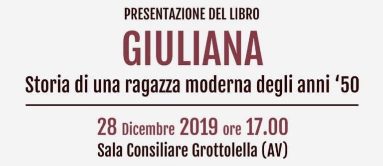 Grottolella, domani la presentazione del libro di Marianna Morante