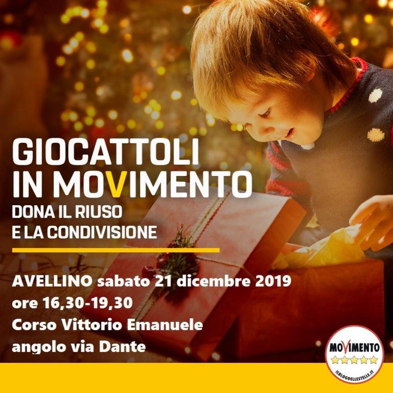 Torna “Giocattoli e libri in Movimento”, con Sibilia, Gubitosa e Picariello