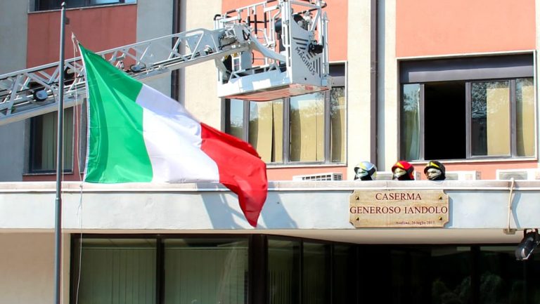 I vigili del fuoco di Avellino celebrano Santa Barbara