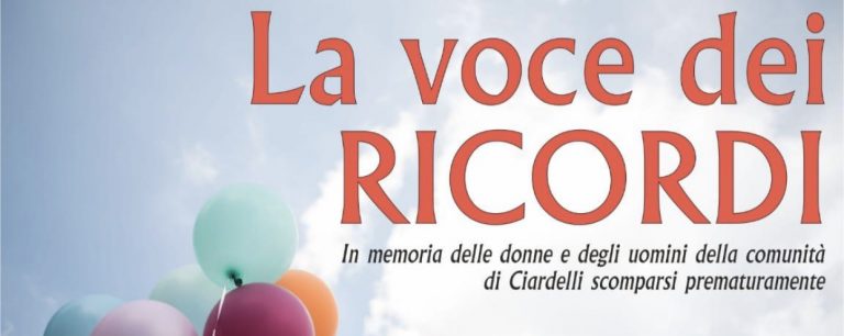 La voce dei ricordi: appuntamento con la memoria alla frazione Ciardelli di Pietrastornina