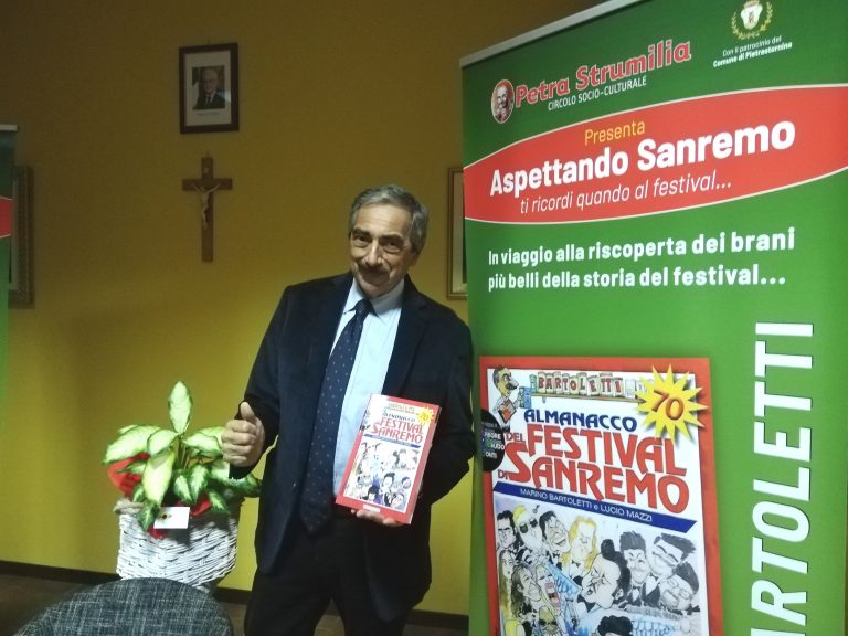 FOTO E VIDEO / “Sanremo per me è come Disneyland. Che tempi l’Avellino in serie A, era la squadra dei miracoli”. Festival, il libro di Bartoletti. Che “bacchetta” Amadeus