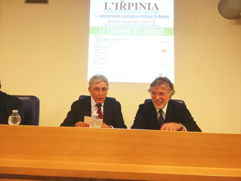 “Sconfiggeremo il partito dell’astensione in Italia seguendo l’esempio di Di Nunno, sindaco che ha combattuto gli speculatori”. Bassolino ricorda il primo cittadino più amato di Avellino