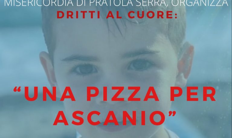 Una pizza per Ascanio: Pratola Serra si mobilita per il piccolo affetto da seria cardiopatia