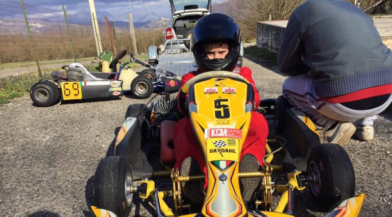 Campionato regionale Kart, nuovi successi per il baby irpino Vincenzo Spina