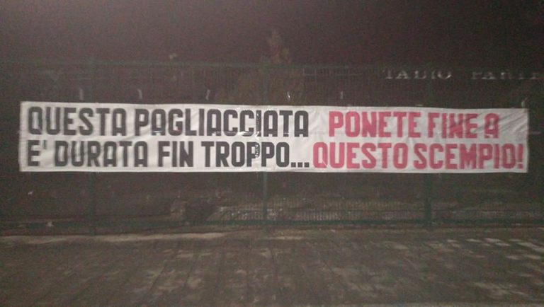 Avellino Calcio, ci risiamo: la misura del tifo è già colma