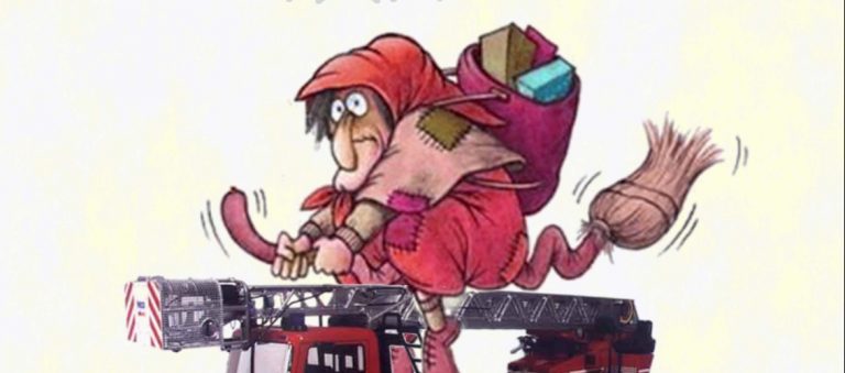 Befana in Pediatria al Moscati con i vigili del fuoco