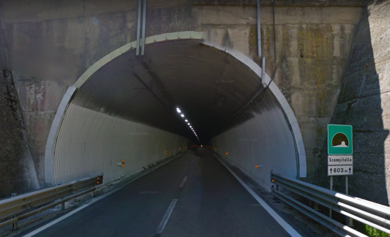 Domani esercitazione per la verifica della pianificazione di emergenza della galleria “Scampitella”