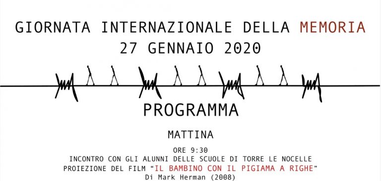 “Percorrendo le strade della memoria”: a Torre Le Nocelle giornata dedicata alla Shoah