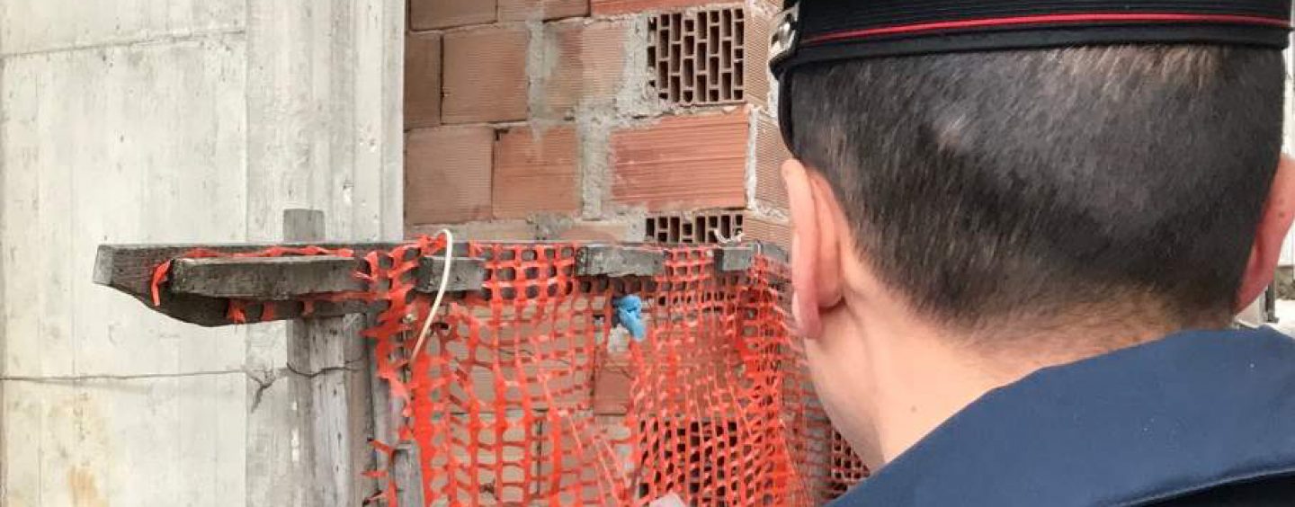 Bagnoli Irpino: lavoratori in nero, sospesa dai carabinieri l’attività di un’impresa edile