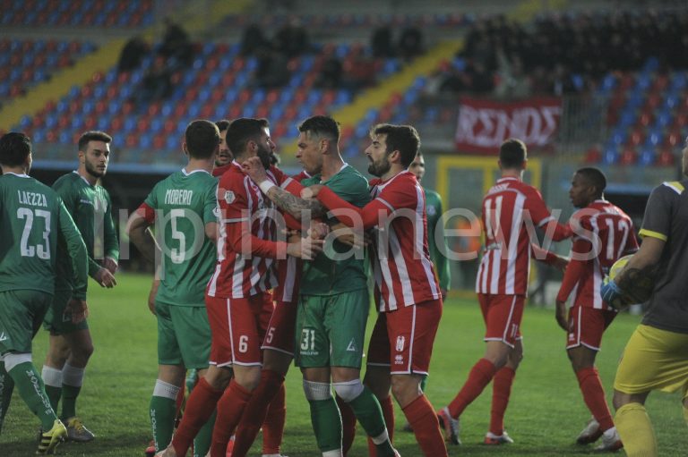 Rende-Avellino, stangata sugli attaccanti biancoverdi