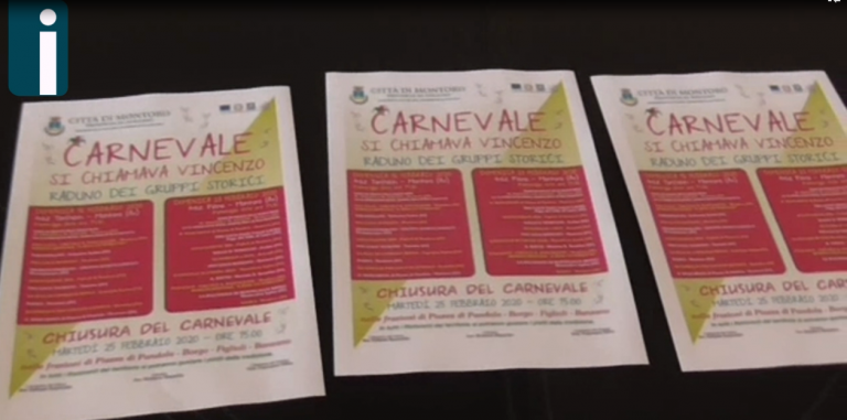 Video / Carnevali d’Irpinia, Montoro apre le danze il 16 Febbraio