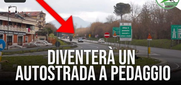 VIDEO/ Il raccordo Avellino Salerno diventerà un’autostrada a pedaggio