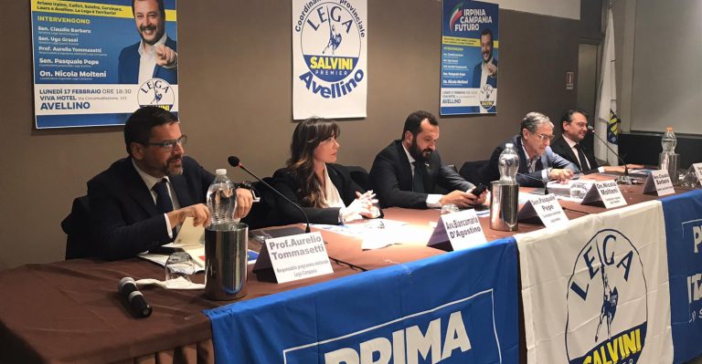 La Lega ad Avellino per completare il tour irpino: “Rinnovamento in vista delle Regionali”