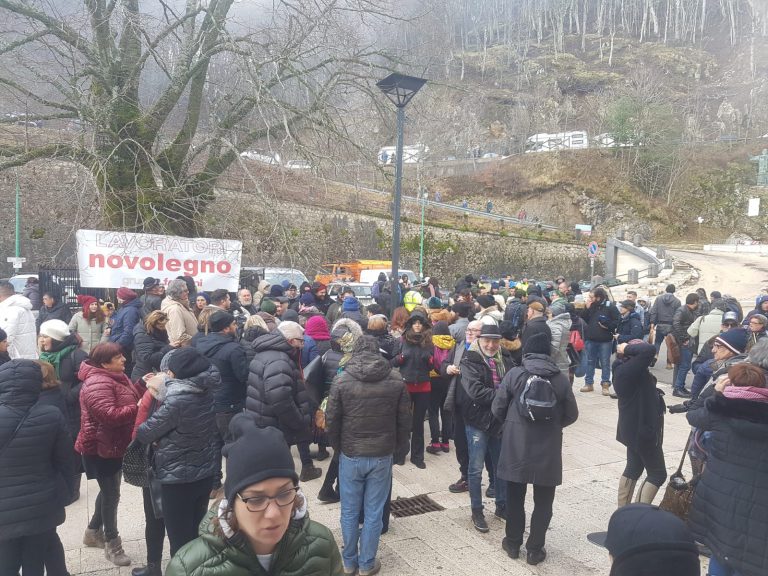 Una preghiera a Mamma Schiavona, la Novolegno a Montevergine