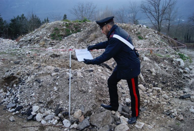 Reati ambientali a Cusano Mutri: due persone nei guai