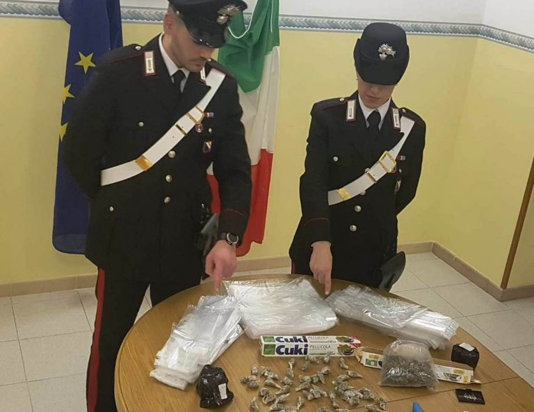 Detenzione illecita di sostanze stupefacenti, due sanniti ai domiciliari