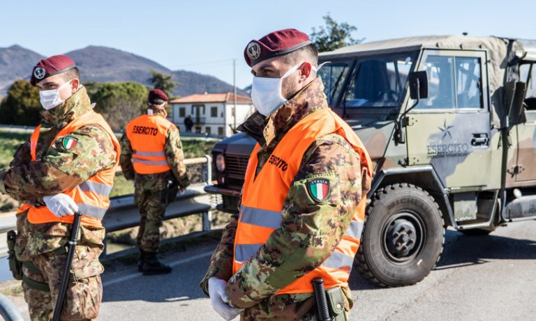 Coronavirus: De Luca chiede l’intervento dell’esercito in Campania