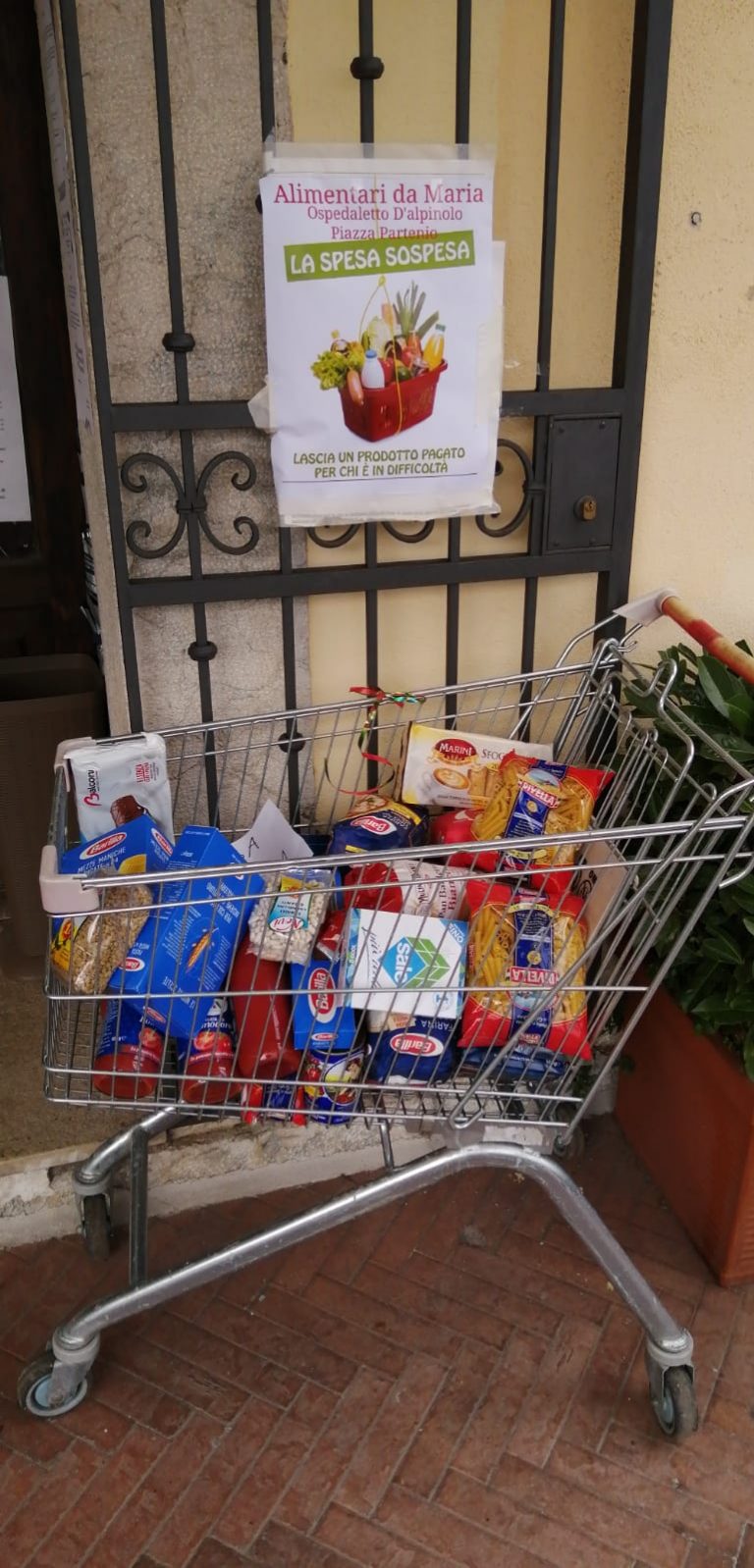 L’Irpinia dal cuore grande, anche ad Ospedaletto scatta la “spesa solidale”