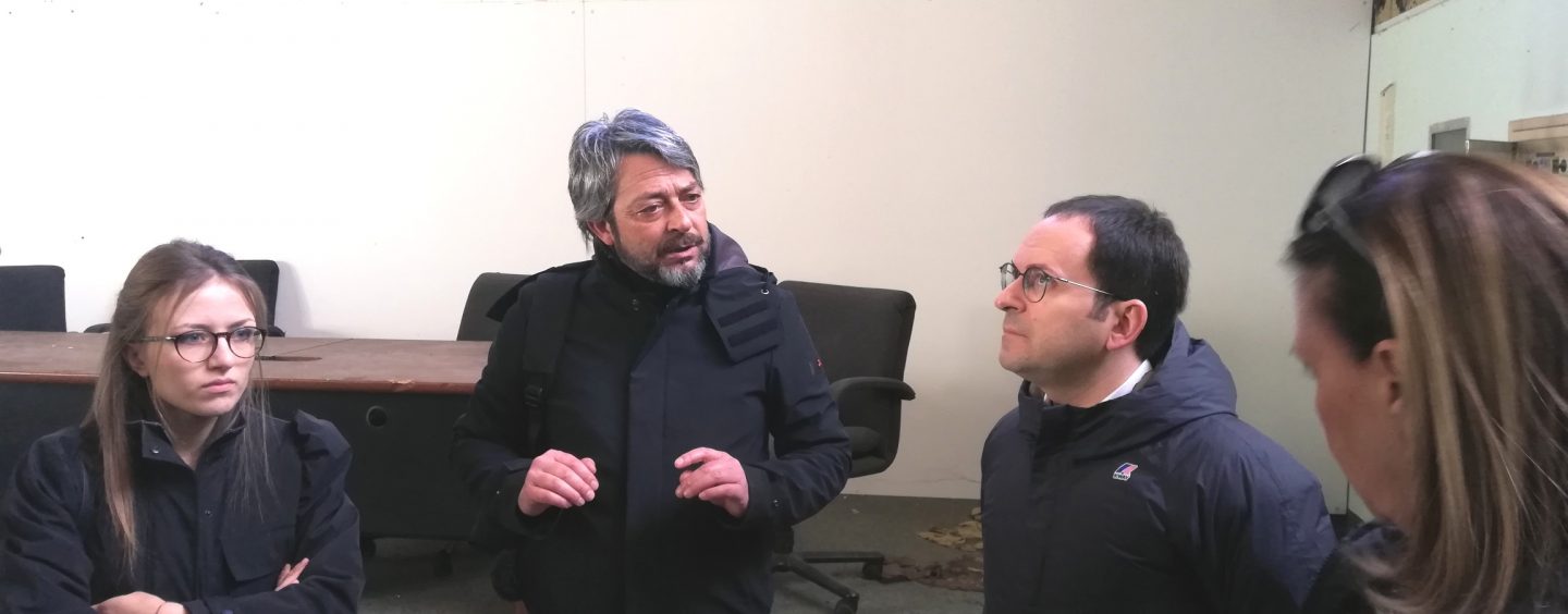 Commissioni in tour al centro storico. “A Natale 2021 regaleremo ad Avellino la nuova casa della cultura”