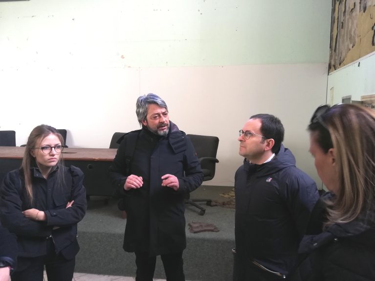 Commissioni in tour al centro storico. “A Natale 2021 regaleremo ad Avellino la nuova casa della cultura”