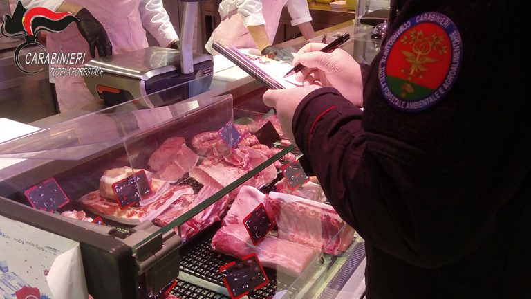Irregolarità nella vendita di alimenti: raffica di sanzioni in Irpinia