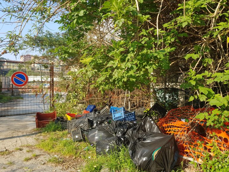 Video/Inciviltà e degrado, scarico abusivo di rifiuti alle spalle del Mercatone