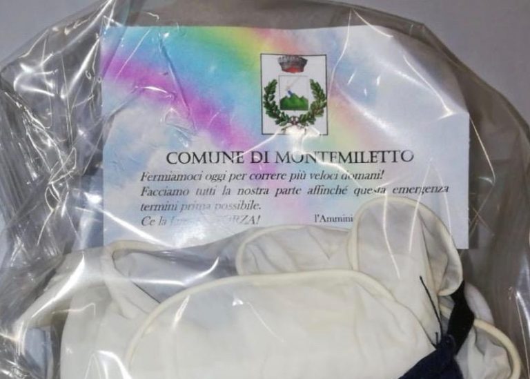 Montemiletto, parte la distribuzione del “kit prevenzione”