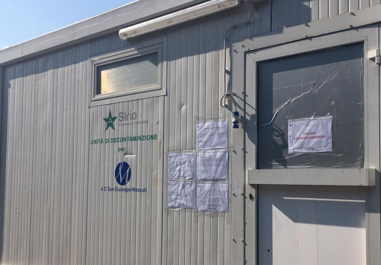 “Moscati”: ecco un container speciale per la sicurezza degli operatori del 118