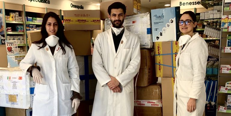 Da una Farmacia di Taurasi 10mila mascherine per gli ospedali “Moscati” e “Frangipane”
