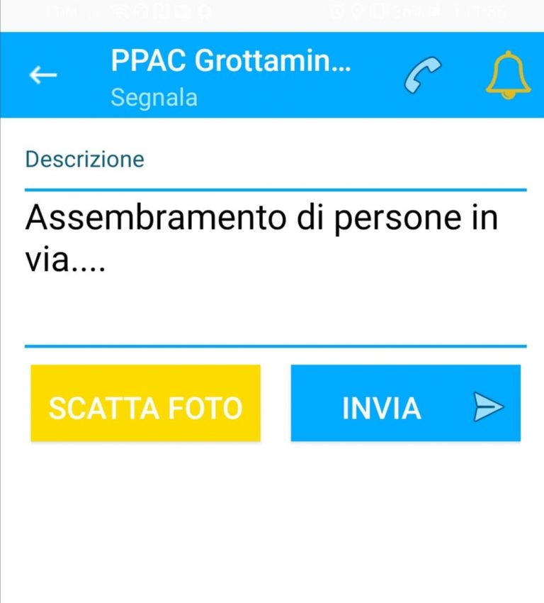 Grottaminarda, l’app per segnalare assembramenti e il mancato rispetto delle norme