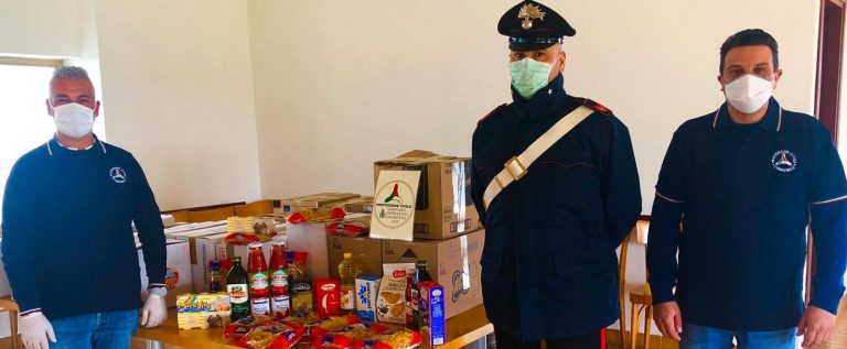 Andretta e la solidarietà, raccolta di generi alimentari e beni di prima necessità per le famiglie bisognose