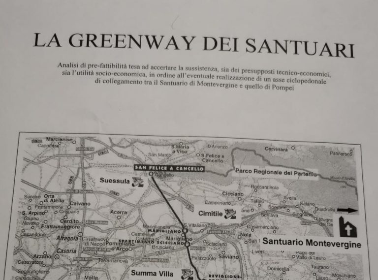 Dalla “Greenway dei Santuari” di Montevergine e Pompei alla riapertura del Maglificio “100quindicipassi” di Quindici. Parco Partenio, i 15 punti per la “Fase 2”