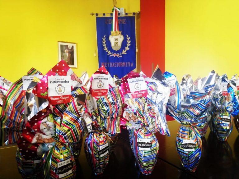 Uova per bambini, nonni e genitori: la Pasqua di Pietrastornina è più dolce grazie alla Dg3