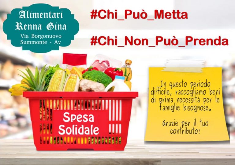 “Aiutiamo chi è in difficoltà”. Gara di solidarietà anche a Summonte