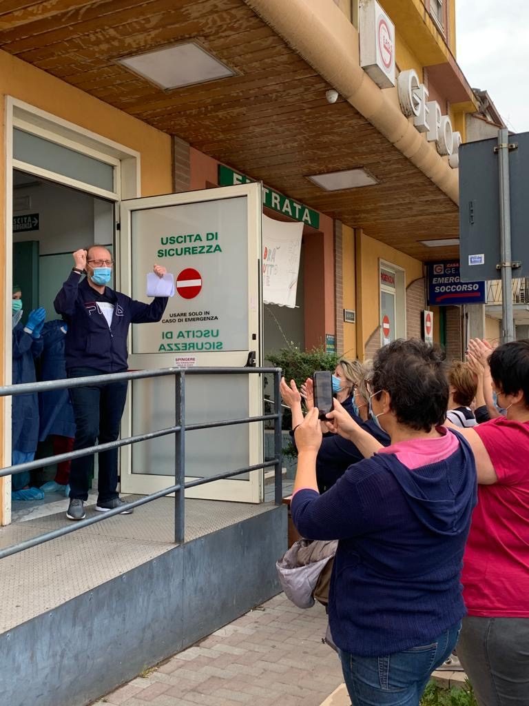 Il giorno felice della Gepos di Telese Terme: dimessi tutti i pazienti Covid