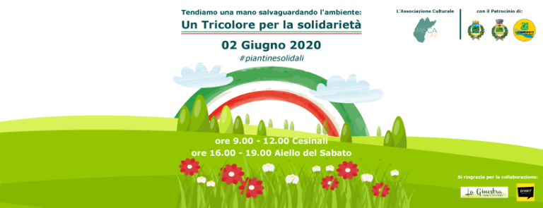 “Un tricolore per la solidarietà”: l’iniziativa del 2 giugno di Cesinali e Aiello del Sabato
