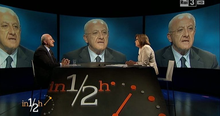 Fase 2, De Luca su Rai 3: “Liberi tutti dal 3 giugno? Decido il 2”