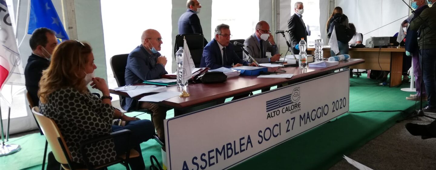 Via libera al bilancio dell’Alto Calore nell’era del coronavirus. Comune e Provincia di Avellino si astengono