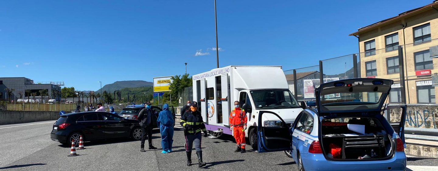 Rientri extra-regione, in Irpinia controllate oltre mille persone: nessuna positiva al tampone