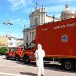 Sanificazione dei vigili del fuoco
