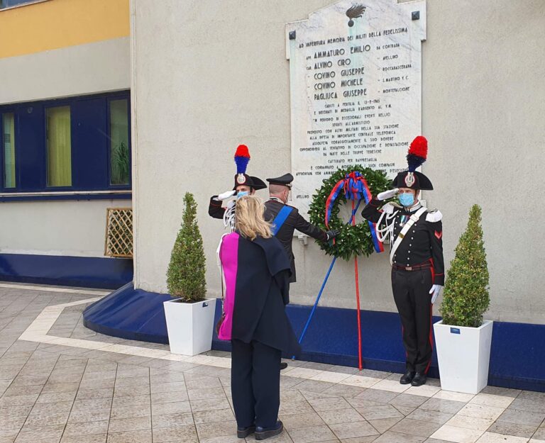 FOTO/ 206° anniversario Carabinieri ad Avellino: il bilancio di un anno di attività del Comando Provinciale