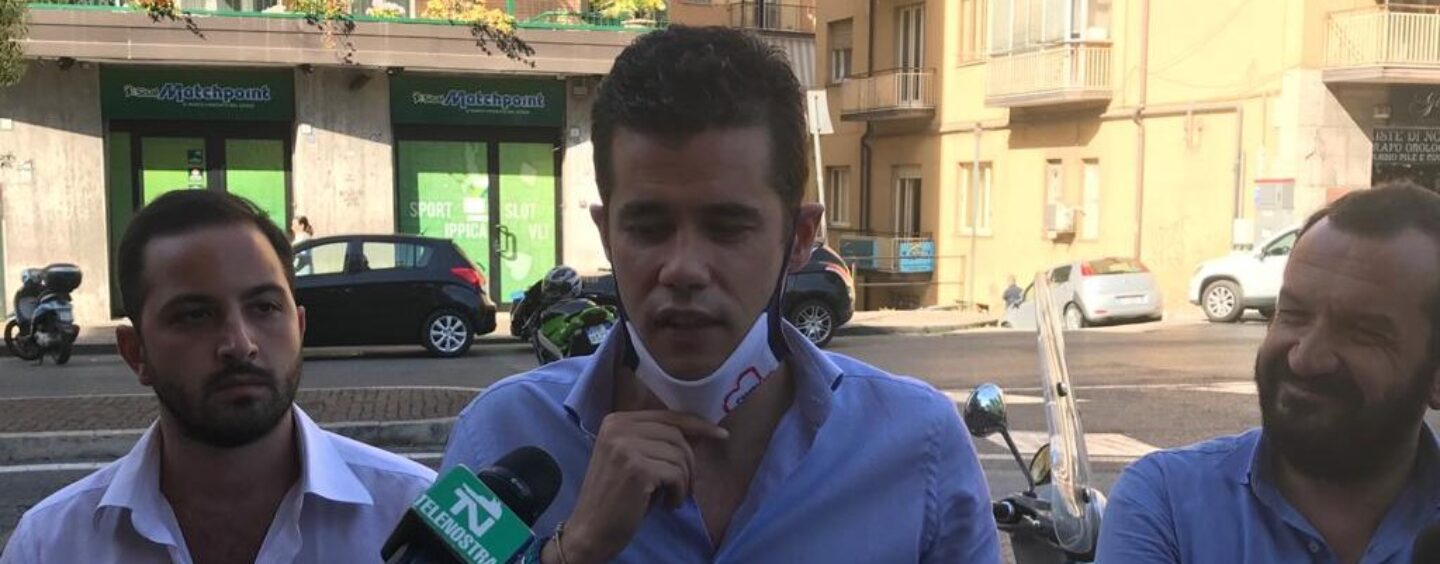 “La Lega garantirà liste pulite in Campania. De Luca? Fa solo chiacchiere”. Dopo Salvini tappa di Crippa in città