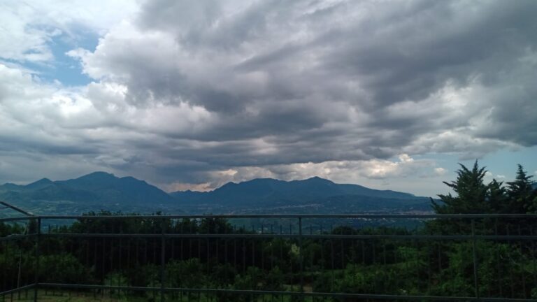 Irpinia, domenica tra nuvole e schiarite