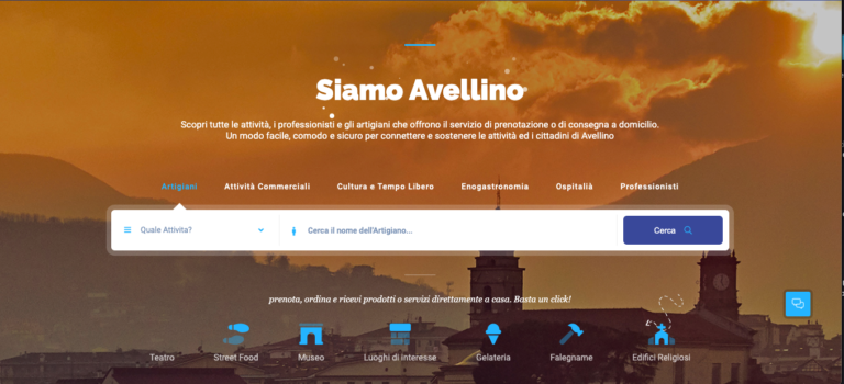 SiamoAvellino.it: una piazza digitale della città. Sindaco e vicesindaco presentano la piattaforma