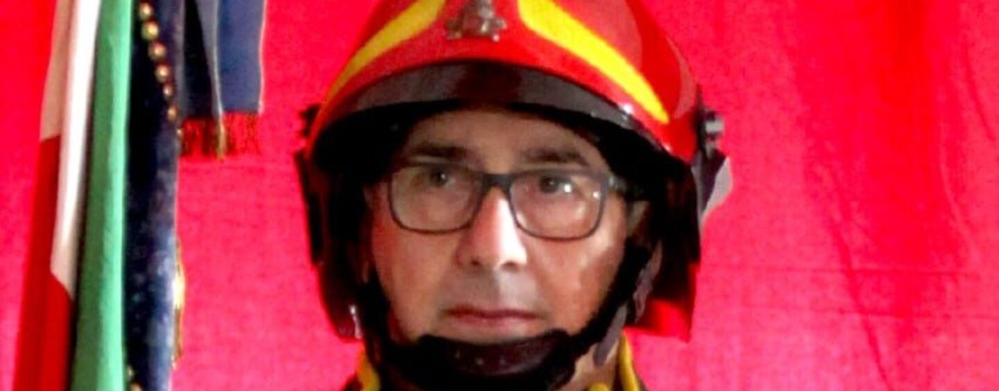 Domani ultimo turno di servizio attivo per il Capo Reparto dei caschi rossi Giovanni Caccavale, il saluto del Comandante